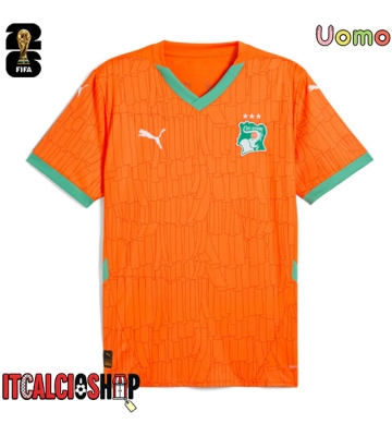 Costa d'Avorio Prima Maglia Mondiali 2026 Manica Corta